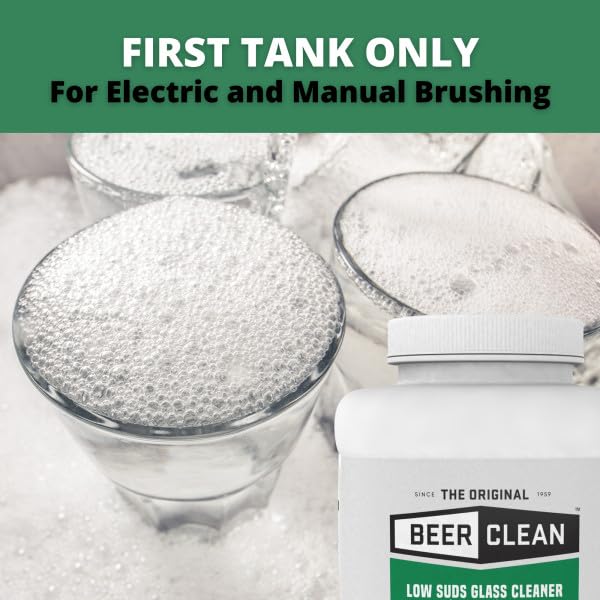 Diversey - 990241 Beer Clean Low Suds Glass Cleaner (4-Pound, 2-Pack) - size: 64 Ounce (Pack of 2)