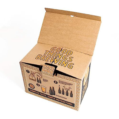 Deluxe Bottling Kit – Craft a Brew Homebrew Bottler Equipment – Home Brewing Easy Bottling Set – 10 Empty 12oz. Amber Glass Bottles – 30+ Caps – 1 Capper… - style: 1 Gallon Cap + Kit