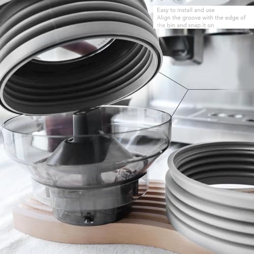 Kadimendium Silicone Bellow Coffee Grinder Accessories Dual Purpose Design for 8 Series Food Grade Material 1 X Bean Bellow