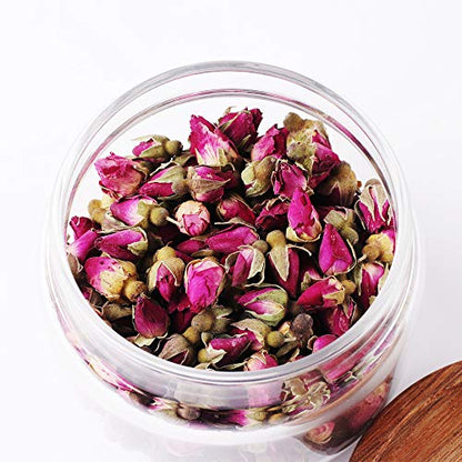Glass Coffee Containers, 8.5 FL OZ/250 ml Kitchen Serving Food Storage Canister with Sealed Wooden Lid, BPA-Free Clear Glass Jar for Tea Leaves, Powder, Spice(3.06 inch) - color: Clear Glass - Wooden Lid