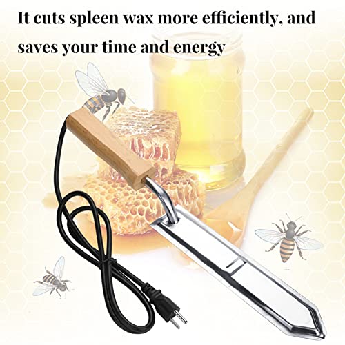 Uncapping Knife, Electric Honey Cutter, Bee Comb Honey Extractor Beekeeping Tools for Honey Combs Electric Heating Honey Scraper