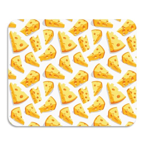 Cute Cheese Pattern Draining Mat Dish Drying Mat for Kitchen Counter Absorbent Dish Mat Non-Slip Rubber Backed Drying Pads for Kitchen Accessories Coffee Bar Decor M - size: 19.7x15.7inch
