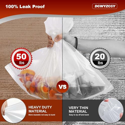 5 Gallon Bucket Liner Bags, 5 Pack, Brining Bags for Turkey, 5.5 Mil Thicken Brine Bag Food Grade, BPA Free, Heavy Duty Leak Proof Brine Turkey Bags, 30"×21" Large Size