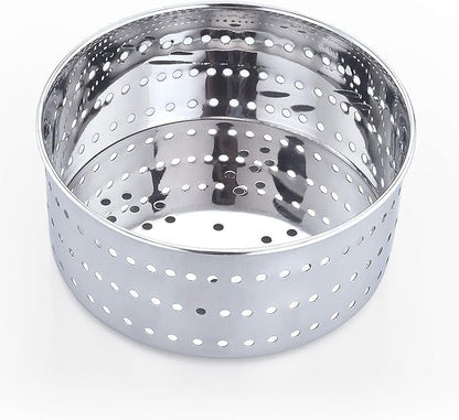 Stainless Steel Round Paneer Maker Press, 450ml Cheese Mold with Perforated Design, Kitchen Tool for Homemade Cheese - Round Shape