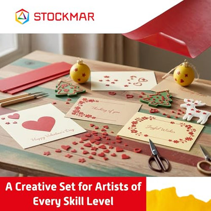 STOCKMAR Decorating Beeswax - 12 Pack (Crimson Red) - color: Crimson Red
