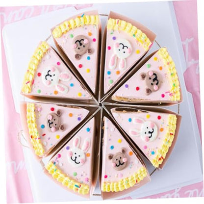 STOBAZA Dessert Storage Boxes 20 Pack Paper Cake Boxes Nonslip Base Ideal for Cheese Cake