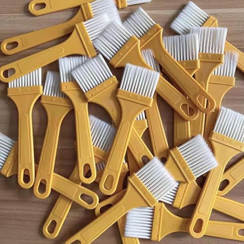1 Pc Plastic Basting Pastry Brush Spread Oil Butter Sauce Marinades for BBQ Grill Baking Kitchen Cooking, Baste Pastries Cakes Meat Sausages Desserts, Outdoor Cooking Tools, Dishwasher Safe (A) - size: A