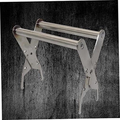 Happyyami Beekeeping Frame Grip Holder Tool Durable Stainless Steel Lifting Gripper for Equipment Protects Against Stings Essential Beekeeping Supply