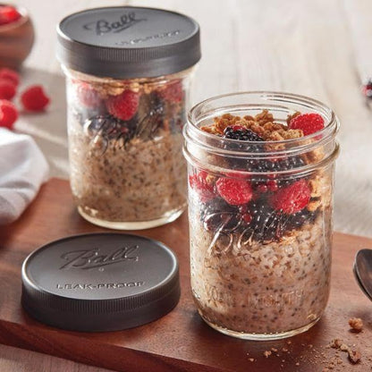 Ball Mason Jar Leak-Proof Lids, Regular Mouth, 6 CT (Pack of 24) - color: Regular, size: 6 Count (Pack of 24)