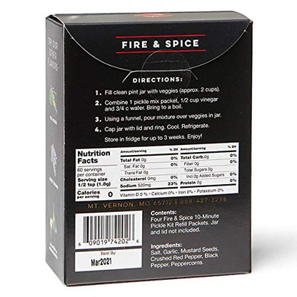 Fire & Spice Pickle Kit Refill