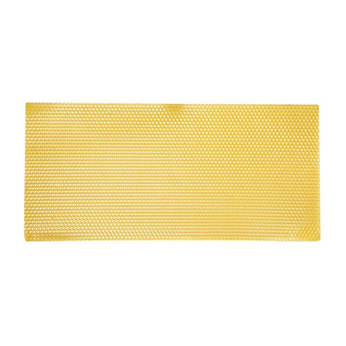 Alvinlite Wax Foundation for bee Frames, 30 Pcs Natural Beeswax Sheets for Beehives Honey Bee Wax Sheets Bee Hives Kit Deep Bee Wax Foundation for Bee Frames Candles Making