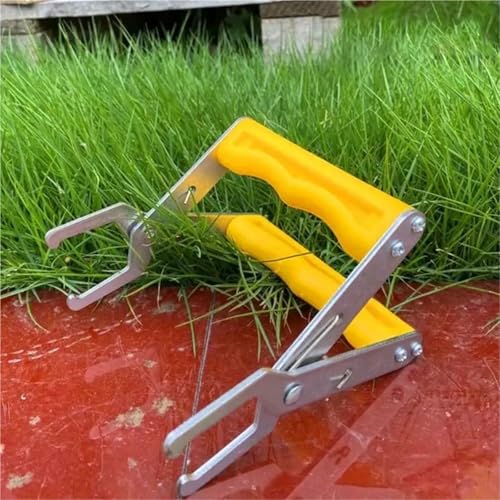 Bee Hive Frame Grip Beekeeping Frame Lifting Tool Stainless Steel Construction and Nonslip Plastic Handle for Beekeepers and Hobbyists Y5GB for Beekeeeper