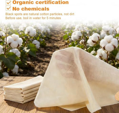14 Pack Cheese Cloths, 15/20/36Inch 3 Size Cheesecloth Hemmed Edge Unbleached Fine Fabric, Reusable Grade 100 Cotton Muslin Cloth for Turkey, Butter, Cooking, Straining, Cheese Making, Juicing, Baking - size: 4*15x15 inch+8*20x20 inch+2*36x36 inch
