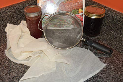 DeRoyal Natural Cheesecloth for Cooking, Straining and Basting, Reusable, Grade 60, 100% Unbleached Cotton, 32x28 Medium Mesh, 5 Yards - size: 5 Yd, style: Grade 60