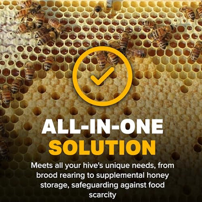 Mann Lake Pro-Sweet Liquid Bee Feed, Prevents Crystallization & Fermentation, Ideal for Nectar Dearth and Cool Seasons, Beekeeper Essential, Healthy Colony, 2.5-Gallon Jug - size: 318 Fl Oz (Pack of 1)