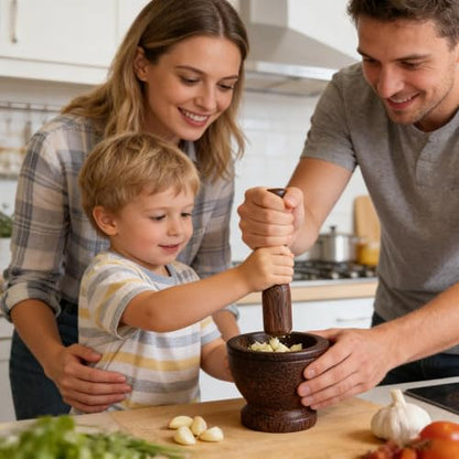 Sauerkraut Pounder Manual Wooden Masher, Vegetable Fermentation Tamper, Pickle Packer Tool, Kitchen Food Prep | Wooden Crusher Tool For Meat Vegetable Pickle Cabbage Food (Coffee) - color: Coffee