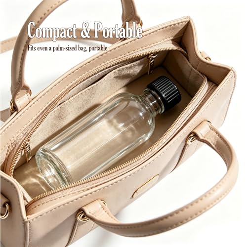 36 Pack 2oz Clear Glass Bottles with Lids, 60ml Boston Shot Bottles for Personal Care & Beauty Travel, Industrial Lab, Sample, Essential Oils, Potion, Juice, Whiskey, Spice - color: Clear, size: 2oz-36P