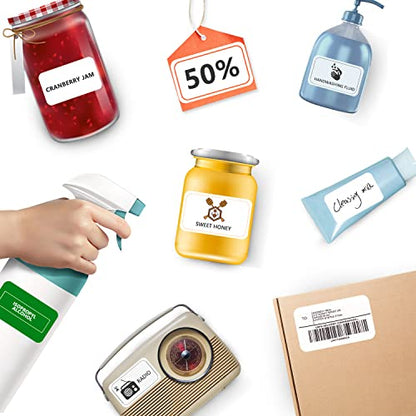 2"×4" Shipping Labels 300 Labels Sticker Paper for Laser/Ink Jet Printer mailing Labels 8.5"×11" White 10 per Sheet - size: 2"×4"(10-up), style: 30 sheets