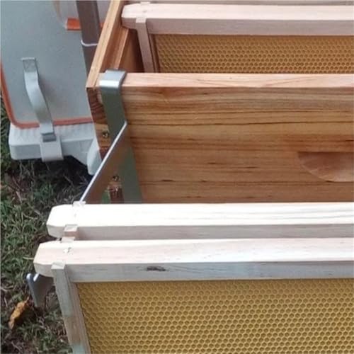 4pcs Stainless Steel Beehive Frame Holder Adjustable Rustproof Bee Hive Frame Grip Multifunctional Stable Bee Hive Frame Gripper