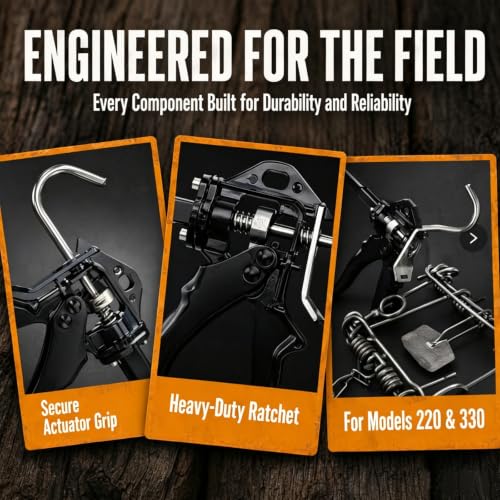 Heavy Duty Body Grip Trap Setter 220 330 conibear Traps Setting Tool | Trap Setting Tool Heavy Duty Bodygrip Trap Setter Sets Tool for Body Grip Traps 220 330 with One Hand easy to use .