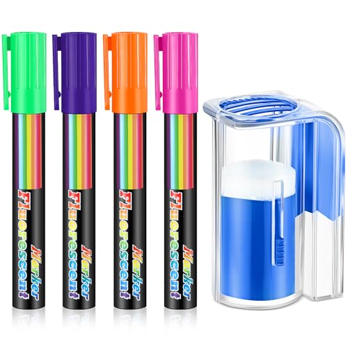 Qualirey 5 Pcs Queen Bee Marker Kit 1 Marking Bottle 4 Color Honey Bee Marking Pens Beekeeping Supplies Beekeeper Tools Catcher Marker Equipment for Beekeepers (Blue) - color: Blue
