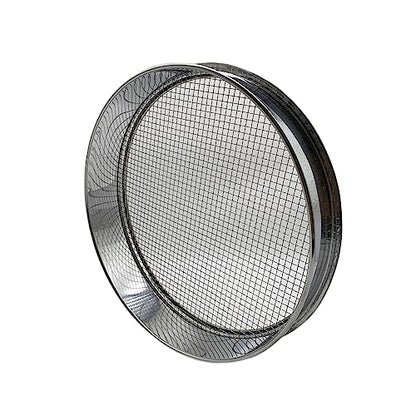 Soil Sieve for Garen -12 inches Soil Sifter for Rocks Compost-Sifting pan (1/4”Mesh Screen) - size: 1/4”Mesh Screen
