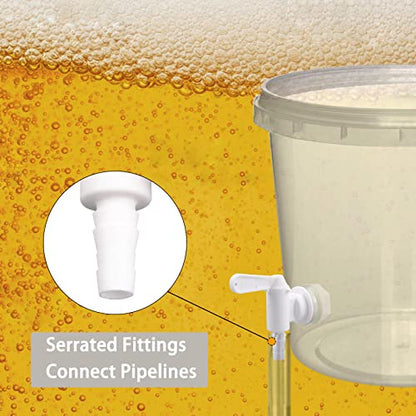 Replacement Spigot Bottling Bucket Plastic Spigot for Beer or Soda Fermenter Tap Wine Making Homebrewing By MUGLIO 3 PACK - size: 3 Pack