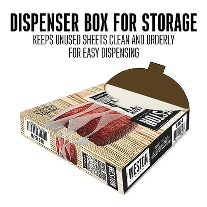Weston Hamburger Patty Paper, 5.5” x 5.5” Squares, Waxed, Durable & Restaurant Grade, Separates Meats, Cheese and Baked Goods, Made in USA, 1000 Count (10-0102-W),White (Pack of 6) - size: 1000 Count (Pack of 6)
