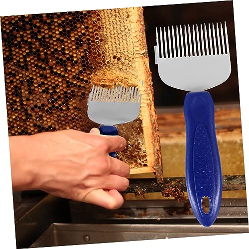Hive Tool Honey Scraper Beekeeper Honeycomb Shovel Uncapping Fork Stainless Steel Beekeeping Tool