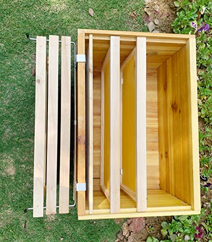 Bee Hive Frame Holder Stainless Steel Frame Grip Shovel Bee Frame (1 Sets) - color: 1 sets