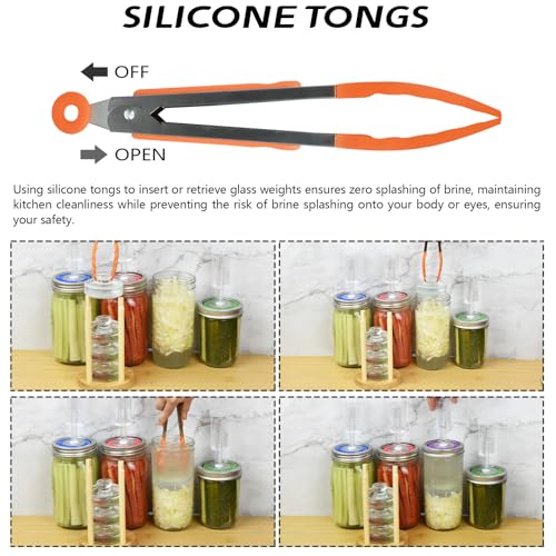 Artcome 22 PC Water Airlock Fermentation Kit - Easy Fermentation Kit for Wide Mouth Mason Jars - (Jars Not Included)