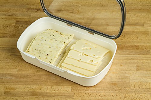 ProKeeper 4-Piece Deli Container Set – Airtight, BPA-Free Food Storage with Freshness Lock, Ideal for Deli Meats, Cheese, and Produce - color: Variety Pack