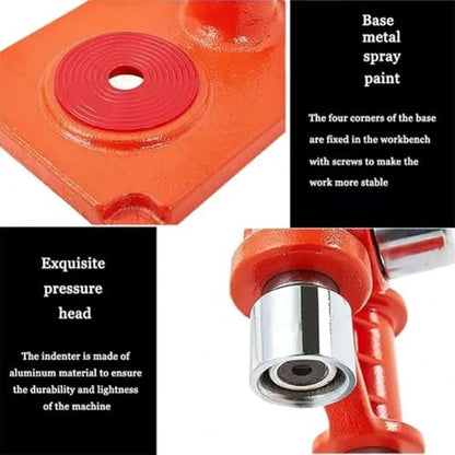 Manual Beer Capping Machine, Bench Bottle Capper, Beer Bottle Capper Tool with Non-Slip Base and Adjustable Handle, High-Efficiency Capping, No Need Electricity, for Homebrew Beer
