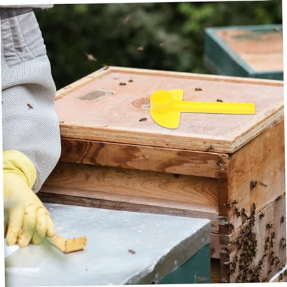 Happyyami 10pcs Bee Feeder Station Durable Water Feeding Cup for Beehives Supports Safe Water Supply Convenient Non-Opening Design for Beekeepers for Sustainable Beekeeping Practices