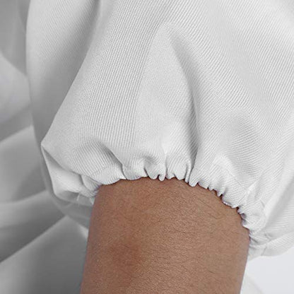 ZJchao Beekeeping Protective Full Body Suit with Veil Hood for Men and Women (XXXL)