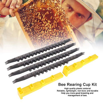 Bee Grafting Kit,Queen Rearing Kit,System Cultivating Queen Cage bee Grafting kit,Queen Rearing System Cultivating Tools,Rearing Frame Apiculture Beekeeping Supplies