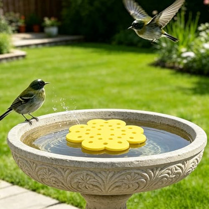 KICHOUSE 5pcs Floating Bee Feeding Island: Floating Beekeeping Waterer Station - Beehive Butterfly Waterer Dispenser EVA Foam Drinker for Bee Drinking Station in Apiary