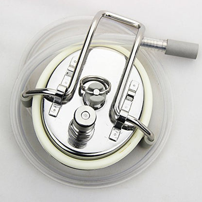 UP100 Homebrew Cornelius Style Keg Carbonation Lid Kit With 0.5 Micron Diffusion Stone