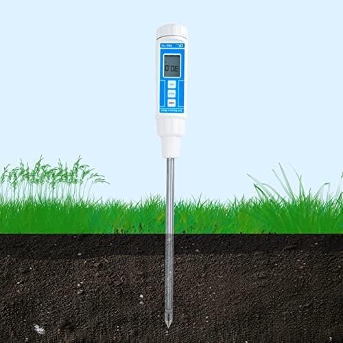 Digital Soil plant PH Tester/Soil moisture meter/Moisture meter for plants/Plant moisture meter outdoor - Microprocessor LSI Accuracy for Greenhouses & Environmental Research; Model: PMS-714