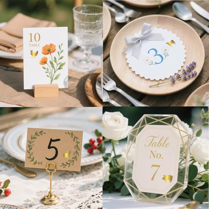 500Pcs Food Choice Stickers Gold Menu Stickers Chicken Sheep Cow Pork Duck Pattern 0.8 Inch Golden Wedding Meals Indicator Decals Plastic Waterproof Labels for Place Cards Party Supplies - color: Gold-1