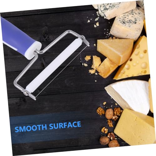 2pcs Slicer Baking Cream Cutter Butter Scraper Handle Cheeses Kitchen Gadgets Cheese Graters Cheese Scraper Dough Scraper Multifunctional Cheese Tools Pastry Making Stainless Blue - color: Blue
