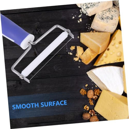 2pcs Slicer Baking Cream Cutter Butter Scraper Handle Cheeses Kitchen Gadgets Cheese Graters Cheese Scraper Dough Scraper Multifunctional Cheese Tools Pastry Making Stainless Blue - color: Blue