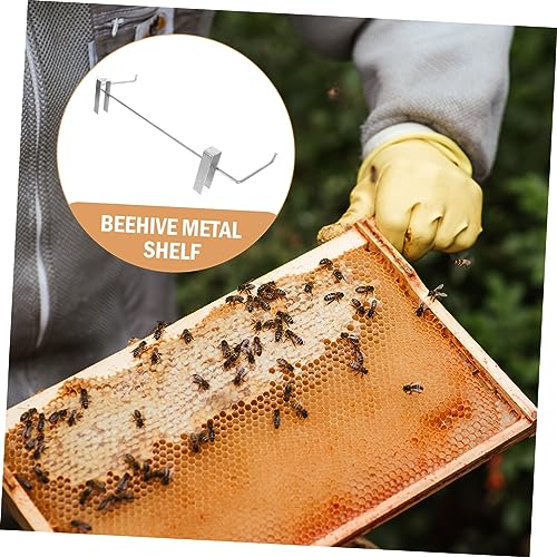 DECHOUS Beekeeping Frame Holder Adjustable Height Simple Beehive Storage Rack for Easy Access Sturdy Stand for Beekeepers Compatible Langstroth Hive