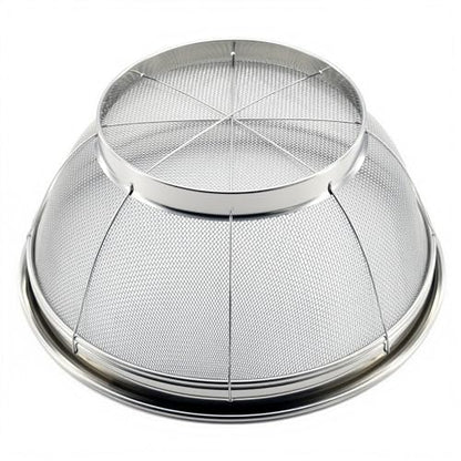 Fine Mesh Strainer for Kitchen, 1.5 Quart Stainless Steel Colander Bowl | Idea for Pasta, Rice, Fruit, Metal Net Baskets with Resting Base - Strain, Drain, Rinse - size: 1.5 Qt