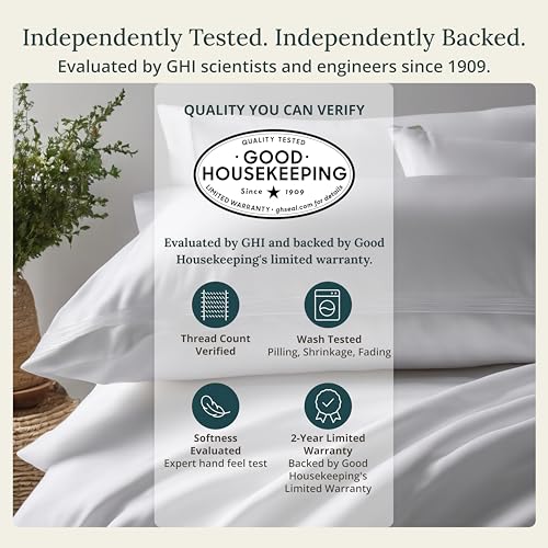 California Design Den Deep Pocket Full Size Sheets Set - Certified 100% Egyptian Cotton Percale Sheets, Lightweight, Crisp, Durable Luxury Bedding Set - Light Grey - color: Light Grey, size: Full