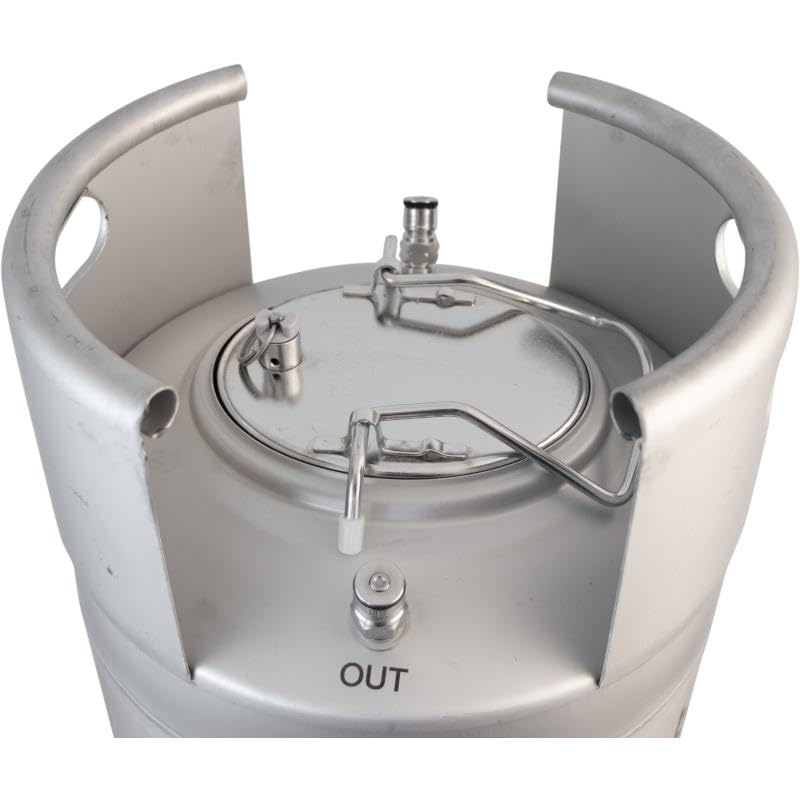 Torpedo Megamouth Keg | Ball Lock Keg | Stainless Steel Corny | 6 gal.