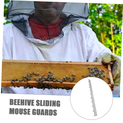YARNOW 2pcs Beehive Frame Spacers Galvanized Honeycomb Dividers for Beekeeping Easy to Install Hive Tool to Prevent Movement and Shaking