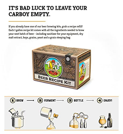 Craft A Brew Recipe Kit - Oktoberfest Ale Refill - 1 Gallon - Ingredients for Home Brewing Beer - color: Oktoberfest Ale