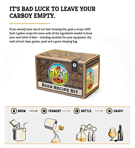 Craft A Brew Recipe Kit - Oktoberfest Ale Refill - 1 Gallon - Ingredients for Home Brewing Beer - color: Oktoberfest Ale
