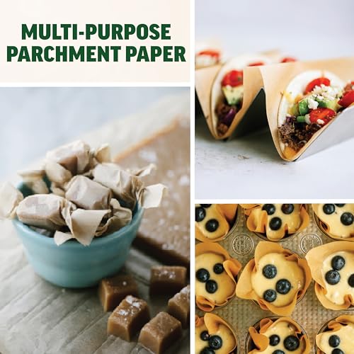 Zenlogy 3x3 Small Parchment Paper Squares (400 sheets) - Unbleached, Non-stick, Pre-cut Mini Parchment Paper - For Diamond Painting, Freezing, Storing, Separating, Flower Piping and Lining - size: 3x3 - 400 Sheets